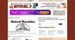 Desktop Screenshot of animaljr.com